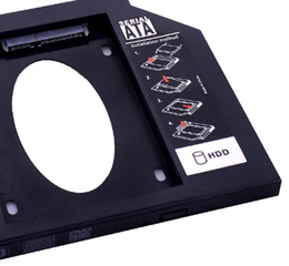 Замена DVD привода ноутбука на винчестер с помощью переходника с aliexpress